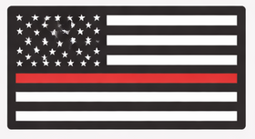 Thin Red Line Flag