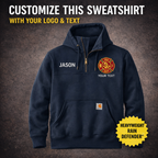 Carhartt rain defender 1/4 zip hoodie