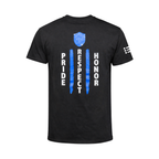EP "RESPECT THE BLUE" COTTON T-SHIRT