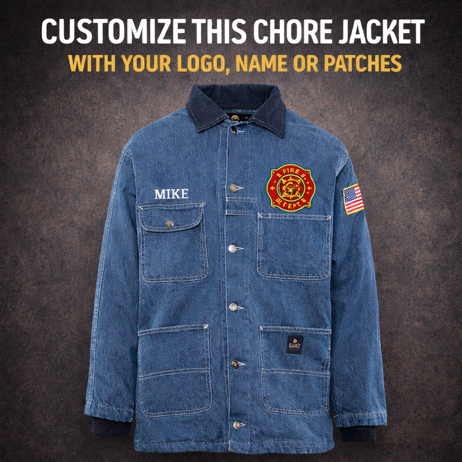 The Denim Chore Coat